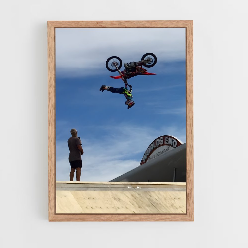 Poster Gravity Defier – affiche Motocross freestyle (vue 4)